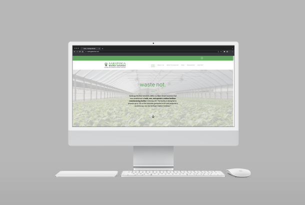 Saratoga Biochar Solutions Website