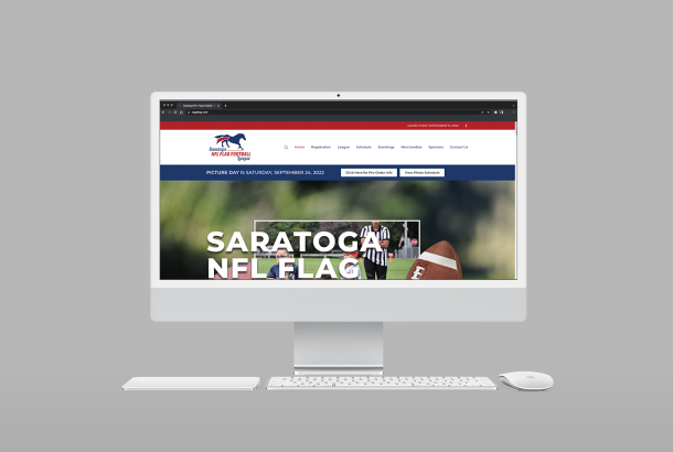 Saratoga NFL Flag Football Website